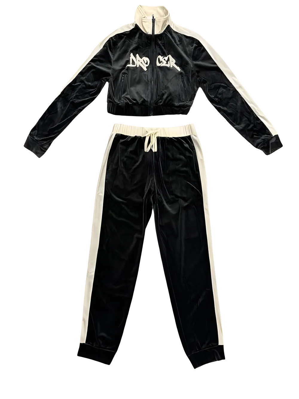 Black Velour set