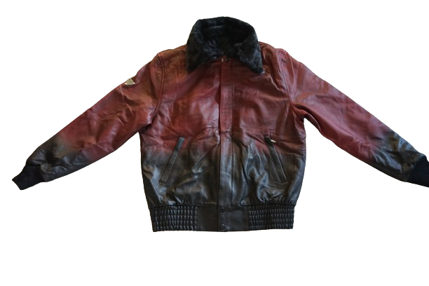 Leather Jacket Red