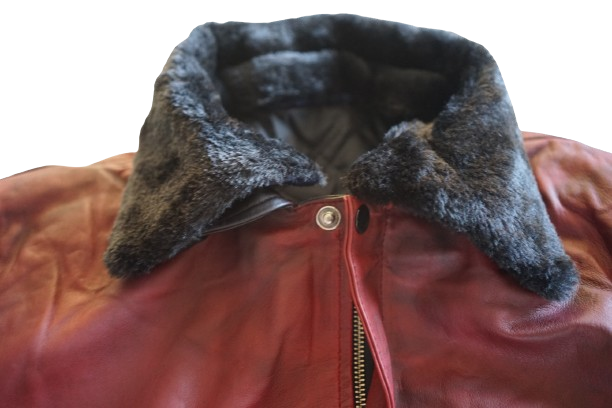 Leather Jacket Red