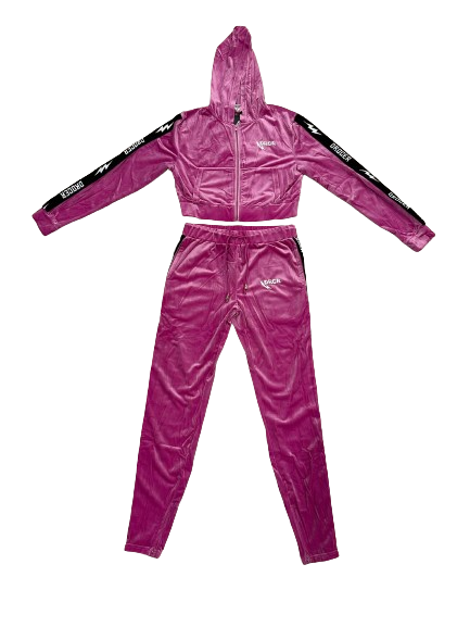 Pink Velour Set