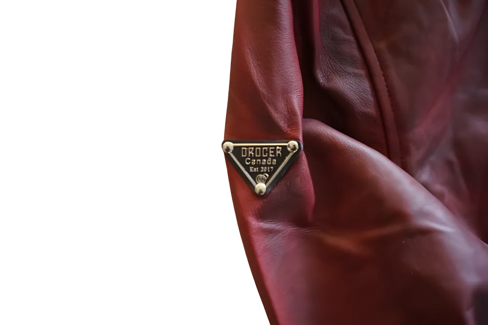 Leather Jacket Red
